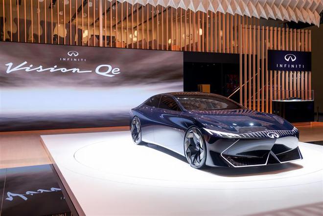B体育：英菲尼迪VisionQe中国首秀未来的电动化英菲尼迪长这样(图1)