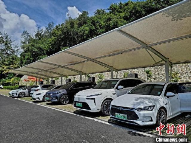 B体育：碳路中国｜海南推广新能源汽车：减碳路径上的“绿色车轮”(图1)
