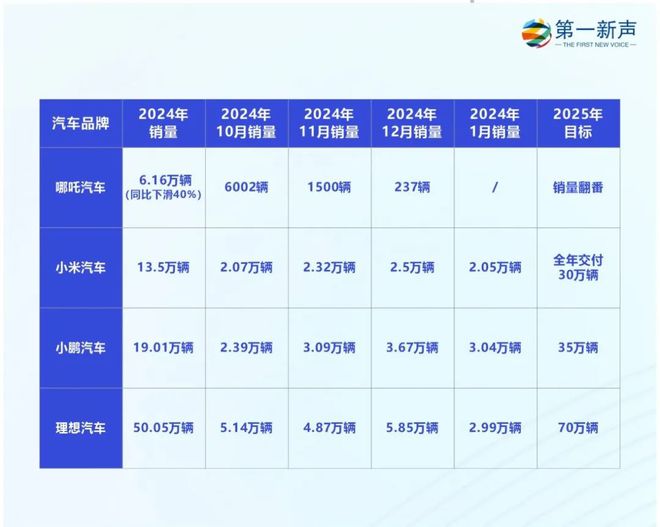 B体育：输血不足、造血乏力2025“哪吒汽车们”还有翻身秘籍吗？(图3)