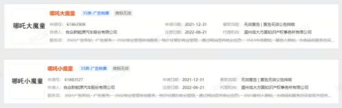 如何看待哪吒汽车曾与光线影业多次争夺“魔童哪吒”相关商标？(图1)