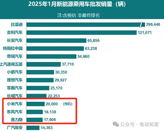 B体育：小米汽车跃居第二！(图3)